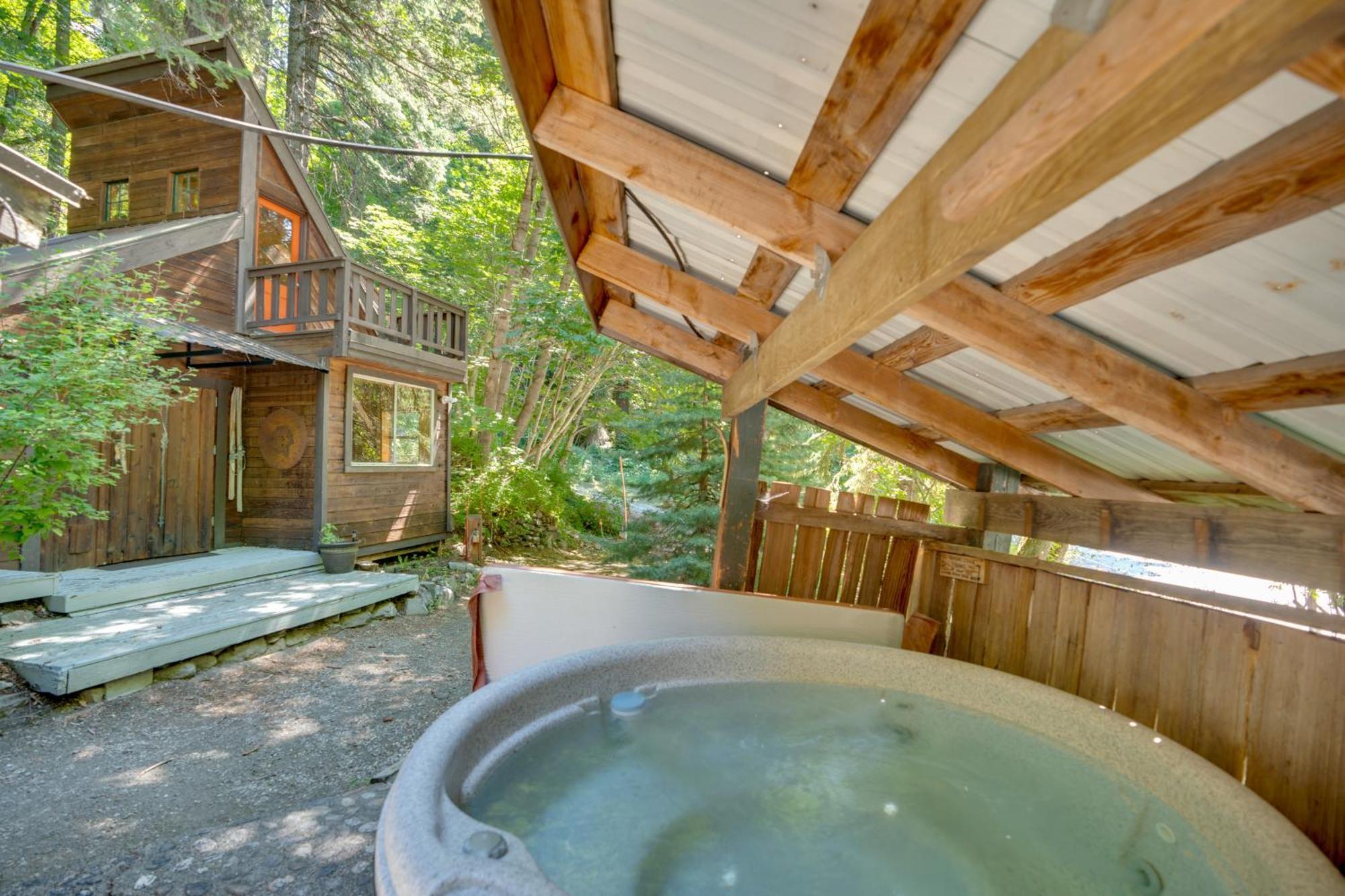 Hébergement de vacances With Private Hot Tub! Leavenworth